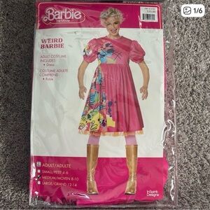 NWT Adult Weird Barbie Costume